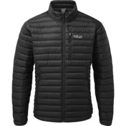 Rab Doudoune chaude en duvet Microlight Jacket Black für Herren Größe S schwarz