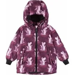 Reima Stepp- Und Daundenjacken wasserfest Moomin Lykta Winter Jacket Deep Purple  Kindergröße 86 cm Bordeaux