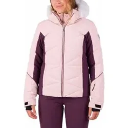 Rossignol Isolierende Skijacke W Staci Jacket Powder Pink für Damen Größe XS Rosa