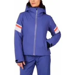 Rossignol Schützende Skijacke W Strawpile Jacket Future Blue für Damen Größe S Blau