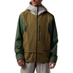 Rossignol Wasserfeste Skijacke Proclivity L.E. 3L Shell M Jacket Fig für Herren aus Wolle Größe L Khaki