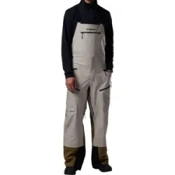 Rossignol Wasserfeste Latzhose für Ski Proclivity L.E. 3L Shell M Bib Birch für Herren aus Wolle Größe L Grau