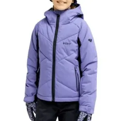 Roxy Veste de ski Snowdrift Gril Jacket Twilight Purple  Kindergröße 10 Jahre Violett