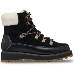 Roxy Bottes déperlantes en Primaloft Azelie Black für Damen aus Leder Größe 7 US schwarz