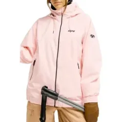 Roxy Veste de ski/snowboard Landscape Jacket Rose Shadow für Damen Größe S Rosa