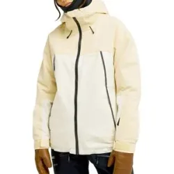 Roxy Veste de ski imperméable 20K Ice Bounded Jacket Biscotti für Damen Größe M Beige