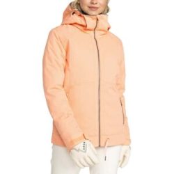 Roxy Warme Skijacke Meade Jacket Peach Pink für Damen Größe M Rosa