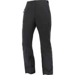 Salomon Isolierende und wasserfeste Skihose  S/Max Warm Pants W Deep Black für Damen Größe S schwarz