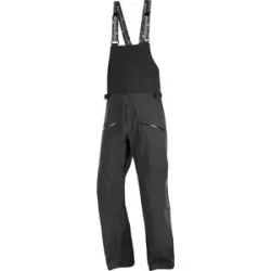 Salomon Wasserfeste Skilatzhose &ndash; Herren &ndash; Absolute 3L Bib M Absolute 3L Bib M Deep Black für Herren Größe S schwarz