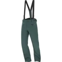 Salomon Isolierende Skihose Edge Pant M Green Gables für Herren Größe M Grün
