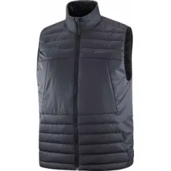 Salomon ärmellose Stepp- Und Daundenjacken aus Primaloft® RFLX Vest M Deep Black für Herren Größe S schwarz