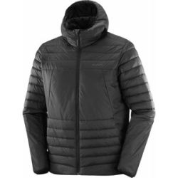 Salomon Stepp-und Daundenjacken aus Primaloft® RFLX HD Jkt M Deep Black für Herren Größe S schwarz