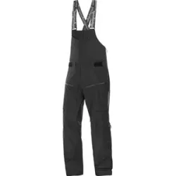 Salomon Latzhose &ndash; GORE-TEX C-KNIT? Herren &ndash; Scrambler GTX Bib M Scrambler GTX Bib M Deep Black für Herren Größe L schwarz