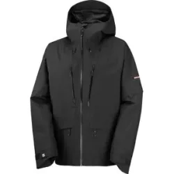 Salomon Wasserfeste und atmungsaktive Skijacke &ndash; Herren &ndash; Venom FZ Jkt Venom FZ Jkt Deep Black für Herren Größe L schwarz
