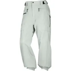 Salomon Wasserfeste Snowboard-Hose &ndash; Herren &ndash; Venom Pant Venom Pant Wrought Iron für Herren Größe L Grau