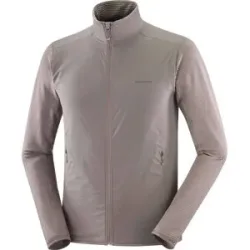 Salomon Leichte Stretch-Fleecejacke mit Reißverschluss &ndash; Herren &ndash; Sntial Lightwarm Hybrid M Iron Sntial Lightwarm Hybrid M Iron für