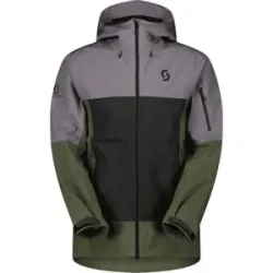 Scott Wetterschutzjacke 3 Schichten Explorair 3L Jacket M Evening Grey Black für Herren Größe XL Grau
