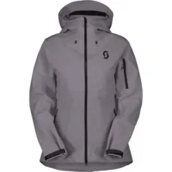 Scott 3-Schicht Wetterschutzjacke Explorair 3L Jacket W Evening Grey für Damen Größe L Grau