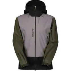 Scott 3-Schicht Jacke aus GORE-TEX Explorair GTX 3L Jacket M Evening Grey Black für Herren Größe XL Grau