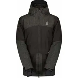 Scott Freeride Skijacke Ultimate Dryo Ripstop Jacket M Black für Herren aus Wolle Größe S schwarz