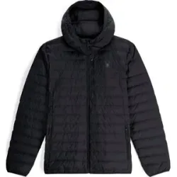 Spyder Doudoune de ski chaude Zenith Hooded Down Jacket Black für Herren Größe S schwarz