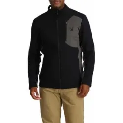 Spyder Fleecejacke Bandit Jacket Black für Herren Größe M schwarz