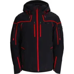 Spyder Wasserfeste und warme Skijacke aus Primaloft® Pinnacle Jacket Black für Herren Größe M schwarz