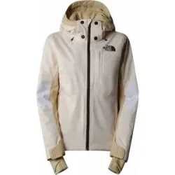 The North Face Skijacke W Lenado Jacket White Dune/Gravel/Khaki für Damen Größe XS Beige