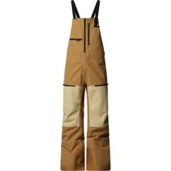The North Face Latzhose Ski wasserfest und winddicht M Ceptor Bib Utility Brown Khaki Stone für Herren Größe S Braun