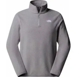 The North Face Fleecejacke mit Reißverschluss &ndash; Herren &ndash; Glacier Fleece 1/4 Zip M Glacier Fleece 1/4 Zip Jacket TNF Mid Grey Heather