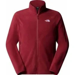 The North Face Fleece mit Reißverschluss M Glacier Fleece Jacket Sumac für Herren Größe S Rot