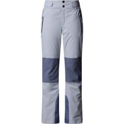 The North Face Warme, wasserfeste Skihosen W Lenado Pant Blue Flax Twilight Gala für Damen Größe M Grau