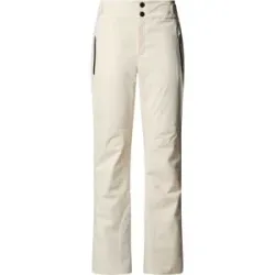 The North Face Warme, wasserfeste Skihose W Lenado Pant White Dune für Damen Größe M Beige