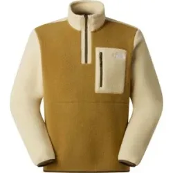 The North Face Fleece-Jacke mit Reißverschluss &ndash; Herren &ndash; M Yumiori 1/4 Zip Cedar Desert Stone M Yumiori 1/4 Zip Cedar Desert Stone