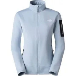 The North Face Stretch-Fleecejacke mit Reißverschluss &ndash; Damen / Frau &ndash; W Mistyescape Fleece Frost Grey TNF W Mistyescape Fleece Frost