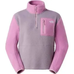 The North Face Fleece-Jacke mit Reißverschluss &ndash; Damen / Frau W Yumiori 1/4 Zip Transcendent Grey W Yumiori 1/4 Zip Transcendent Grey für