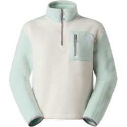 The North Face Fleece-Jacke mit Reißverschluss &ndash; Damen / Frau W Yumiori 1/4 Zip White Dune Opal W Yumiori 1/4 Zip White Dune Opal für Damen