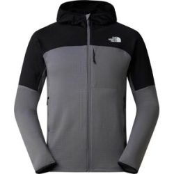 The North Face Leichte Fleecejacke mit Kapuze aus Polartec® Power Grid® &ndash; Herren &ndash; M Polartec Powergrid Stormgap Hoodie Smoked Pearl TNF