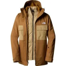 The North Face 3 in 1 Skijacke M Fourbarrel Triclimate Jacket Utility Brown Khaki Stone für Herren Größe S Braun