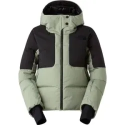 The North Face Stepp- Und Daundenjacken W Cold Spell Cropped Down Jacket Slate Moss TNF Black für Damen Größe XS Grün