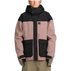 Volcom Wasserfeste und atmungsaktive Snowboardjacke Kleveland Jacket Mauve für Herren aus Leder Größe L Violett
