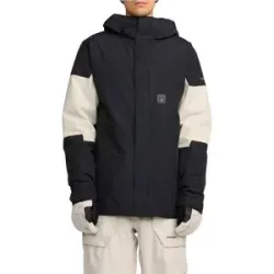 Volcom Wasserfeste und atmungsaktive Snowboard Jacke Primry Jacket Black für Herren aus Leder Größe M schwarz