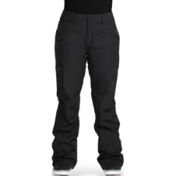 Volcom Wasserfeste und atmungsaktive Schneehose aus GORE-TEX ePE Kanyon Insulated Gore-Tex Pant W Black für Damen Größe L schwarz