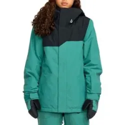 Volcom Snowboardjacke Stone.91 Insulated Jacket Spruce Green  aus Wolle Kindergröße S Grün