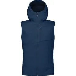 Norrona Leichtes, atmungsaktives Fleece Lyngen Alpha90 Vest M's Indigo Night für Herren Größe S Navy blau