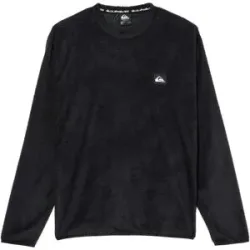 Quiksilver Polaire légère et respirante en PrimaLoft&reg; Warm Up Crew Black für Herren Größe L schwarz
