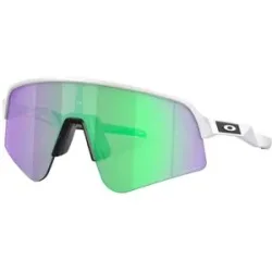 Oakley Sonnenbrille Sutro Lite Sweep Matte White Prizm Road Jade  Weiß