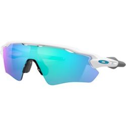 Oakley Sonnenbrille Radar EV Path Polished White Prizm Sapphire  Weiß