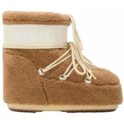 Moonboot Schneestiefel &ndash; Unisex &ndash; Icon Low Fleece Moon Boot Icon Low Fleece Camel  Größe 39-41 Braun