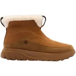 Columbia Winterstiefel zum Hineinschlüpfen Snowtrot Ease Elk Light Brown für Damen aus Leder Größe 39 Braun